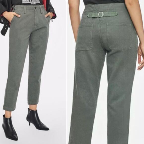 Anine Bing Logan Cargo Twill Pant - Picture 1 of 10